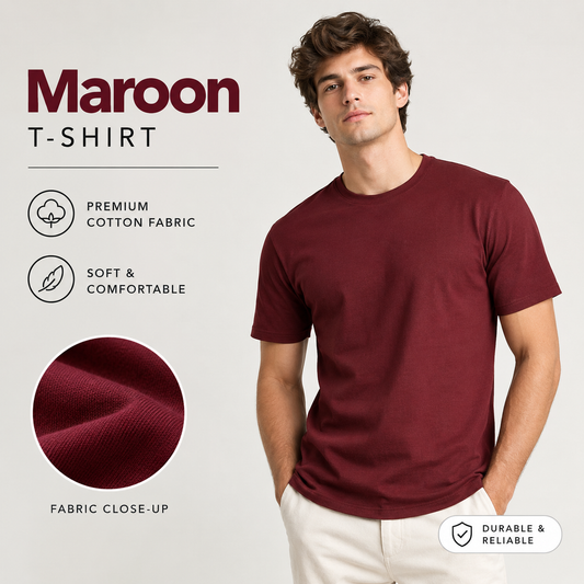 Maroon T-Shirt