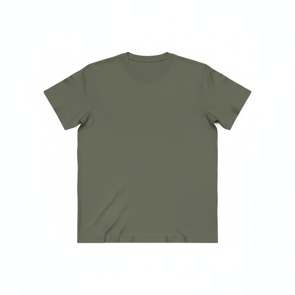 Classic Crew Neck Tee - Olive