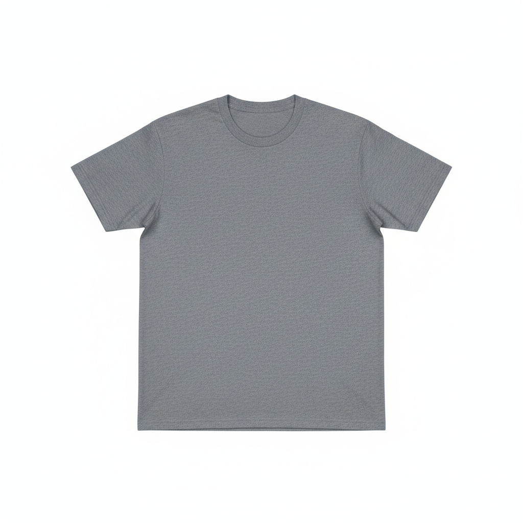 Classic Crew Neck Tee - Charcoal