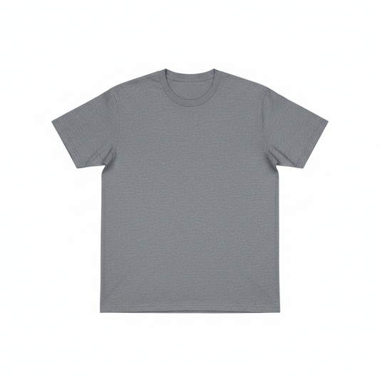 Classic Crew Neck Tee - Charcoal